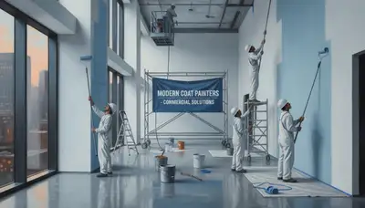 Commercial painting crew serving Duluth, MN with durable coatings for business exteriors