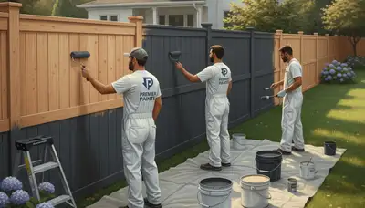 Fence painting service in Duluth, MN for durable protection against snow, moisture, and temperature shifts