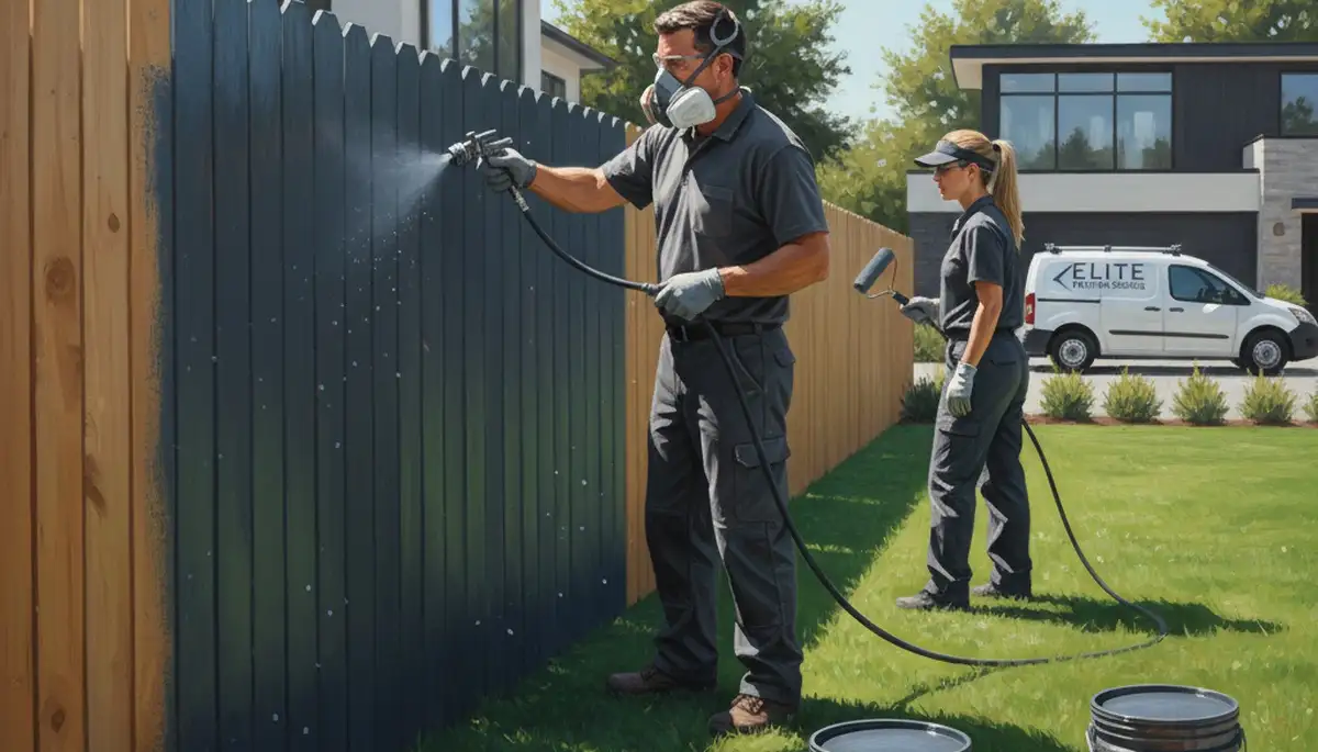 Fence painting service in Duluth, MN for weather-resistant curb appeal and durability