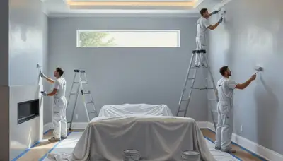 Interior house painting in Duluth, MN by Duluth Paint Pros for durable, winter-ready finishes