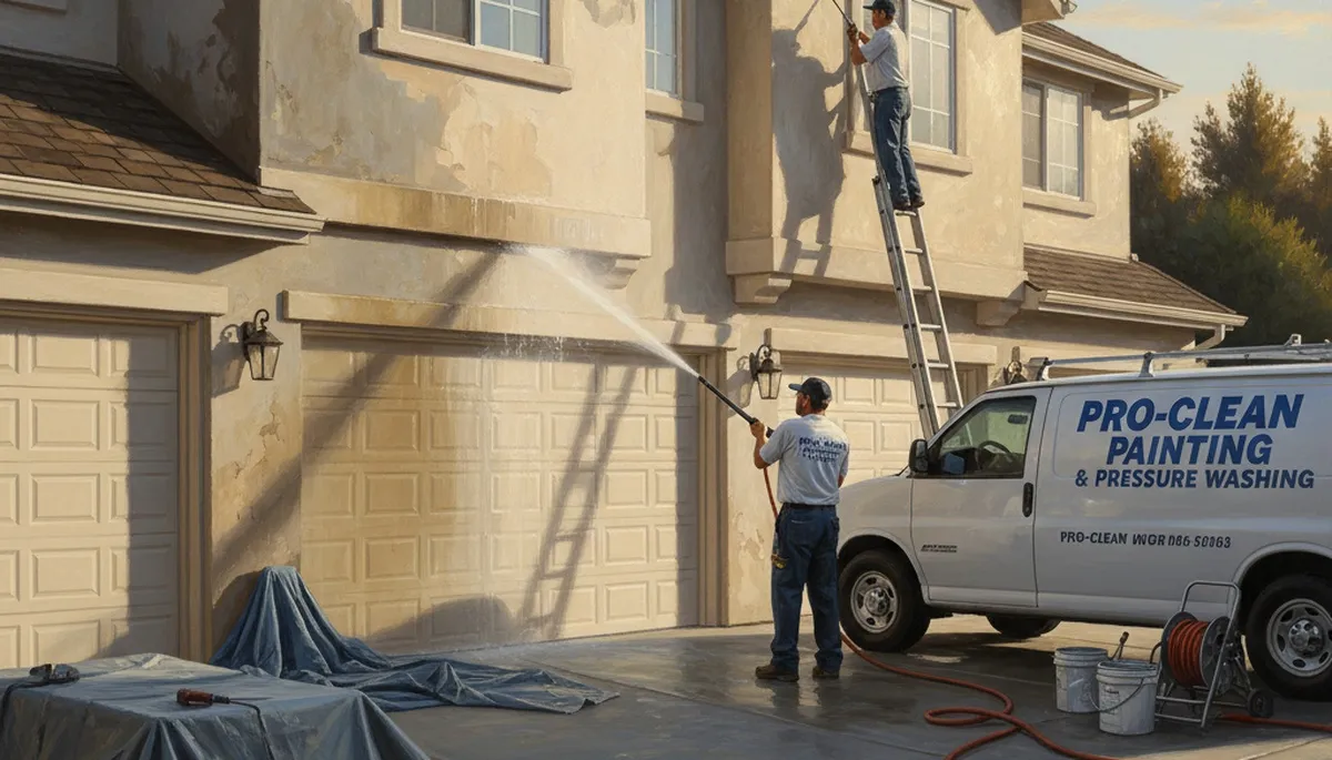 Pressure cleaning service in Duluth, MN for exterior surfaces and winter salt buildup removal