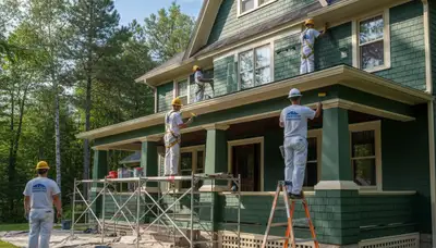 Painting contractor in Duluth, MN serving homes with professional interior and exterior painting services