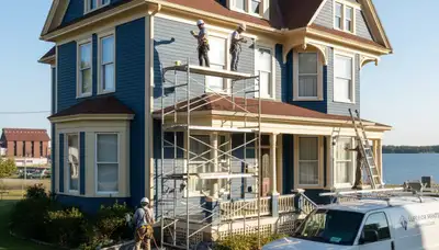Painting contractor team serving Duluth, MN with professional interior and exterior painting services