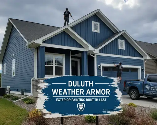 Exterior painting services in Duluth, MN built to withstand harsh weather and protect homes