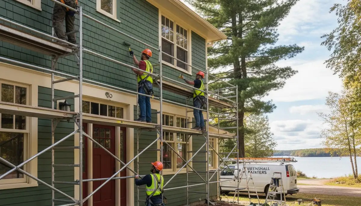 Painting contractor in Duluth, MN providing professional interior and exterior painting services